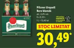 Lidl Pilsner Urquell Bere blondǎ Ofertă