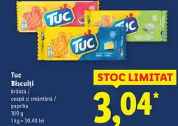 Lidl Tuc Biscuiti Ofertă