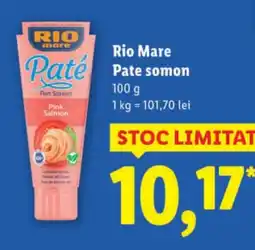 Lidl Rio Mare Pate somon Ofertă