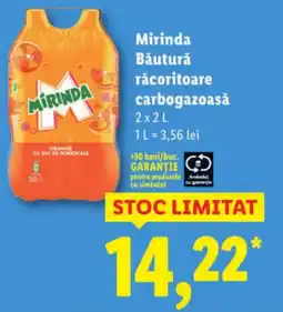 Lidl Mirinda Băutură răcoritoare carbogazoasă Ofertă