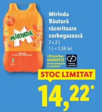 Lidl Mirinda Băutură răcoritoare carbogazoasă Ofertă