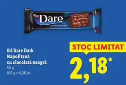 Lidl Eti Dare Dark Napolitanǎ cu ciocolată neagră Ofertă
