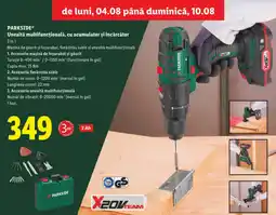 Lidl PARKSIDE Unealtă multifuncțională, cu acumulator şi încărcător Ofertă