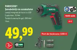 Lidl PARKSIDE Şurubelniță cu acumulator Ofertă
