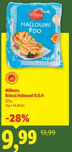 Lidl Milbona Brânză Halloumi D.O.P. Ofertă