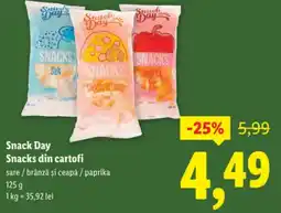 Lidl Snack Day Snacks din cartofi Ofertă