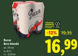 Lidl Bucur Bere blondǎ Ofertă