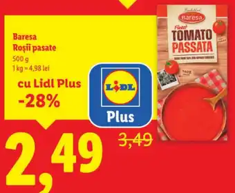 Lidl Baresa Roșii pasate Ofertă