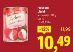 Lidl Freshona Litchi Ofertă