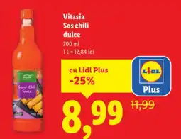 Lidl Vitasia Sos chili dulce Ofertă