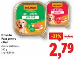 Lidl Orlando Pate pentru câini Ofertă