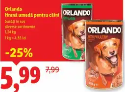 Lidl Orlando Hrană umedă pentru câini Ofertă