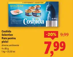 Lidl Coshida Selection Pate pentru pisici Ofertă