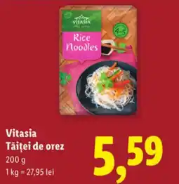 Lidl Vitasia Tăiței de orez Ofertă