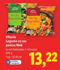 Lidl Vitasia Legume cu sos pentru Wok Ofertă