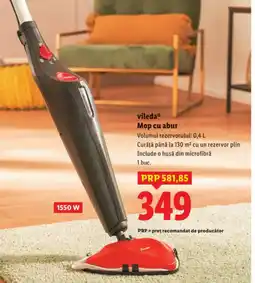 Lidl Vileda Mop cu abur Ofertă