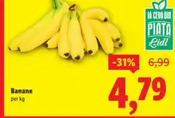 Lidl Banane Ofertă
