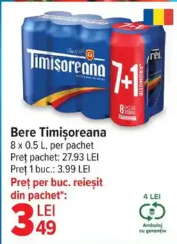 Carrefour Bere Timişoreana Ofertă