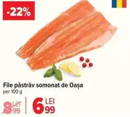Carrefour File păstrǎv somonat de Oaşa Ofertă
