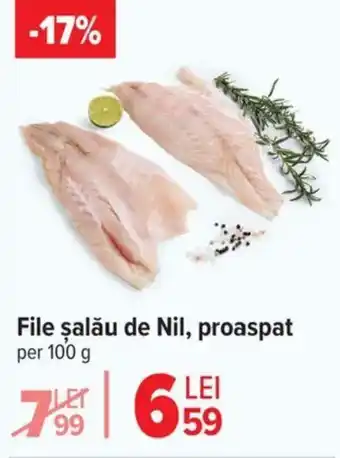 Carrefour File şalău de Nil, proaspat Ofertă