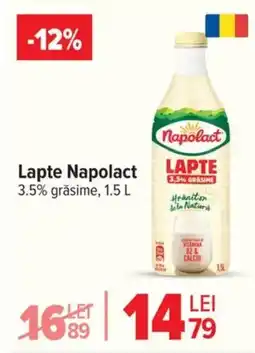 Carrefour Lapte Napolact Ofertă