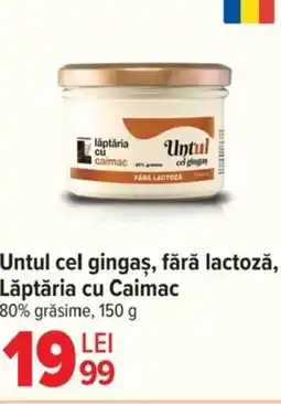 Carrefour Untul cel gingas, fără lactoză, Lăptăria cu Caimac Ofertă