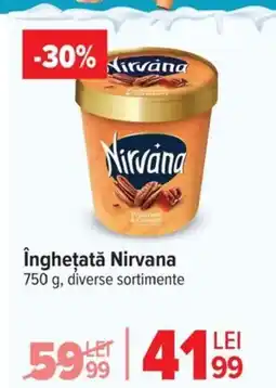 Carrefour Îngheţată Nirvana Ofertă