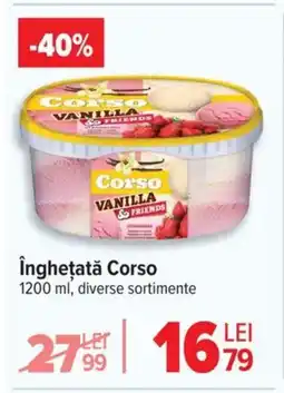 Carrefour Îngheţată Corso Ofertă