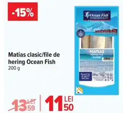 Carrefour Matias clasic/file de hering Ocean Fish Ofertă
