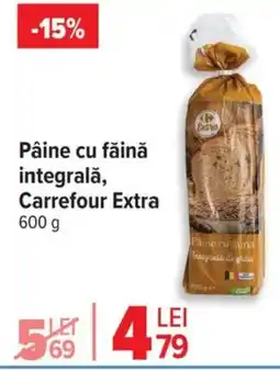 Carrefour Pâine cu făină integrală, Carrefour Extra Ofertă
