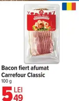 Carrefour Bacon fiert afumat Carrefour Classic Ofertă