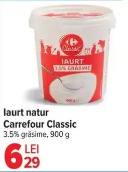 Carrefour laurt natur Carrefour Classic Ofertă