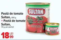 Carrefour Pastă de tomate Sultan Ofertă