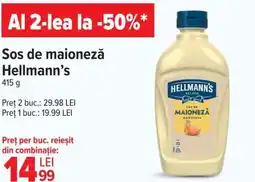 Carrefour Sos de maioneză Hellmann's Ofertă