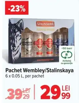 Carrefour Pachet Wembley/Stalinskaya Ofertă