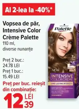 Carrefour Vopsea de păr, Intensive Color Crème Palette Ofertă