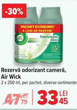 Carrefour Rezervǎ odorizant cameră, Air Wick Ofertă
