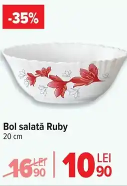 Carrefour Bol salată Ruby Ofertă