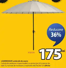 JYSK LAMMEHAVE umbrelă de soare Ofertă