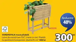 JYSK VANDREFALK masă pliabilǎ Ofertă