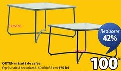 JYSK ORTEN măsuţă de cafea Ofertă