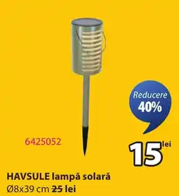 JYSK HAVSULE lampǎ solară Ofertă