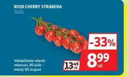 Auchan Roşii cherry strabena Ofertă