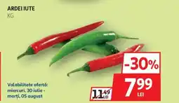 Auchan Ardei Iute Ofertă