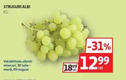 Auchan Struguri albi Ofertă