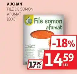 Auchan AUCHAN File de somon afumat Ofertă