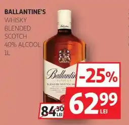 Auchan BALLANTINE'S Whisky blended scotch 40% alcool Ofertă