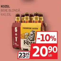 Auchan KOZEL Bere blondă Ofertă