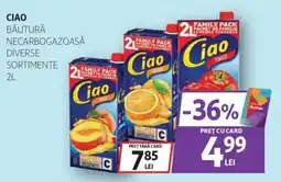 Auchan CIAO Băutură necarbogazoasă Ofertă