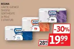 Auchan REGINA Hârtie igienică Ofertă